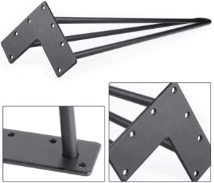 Schwere Haarnadel M&ouml;bel Beine