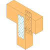 TRUSS-Nagelstempel-Pressholz-Stecker verzinkte Stahlverbinderplatten für Holz