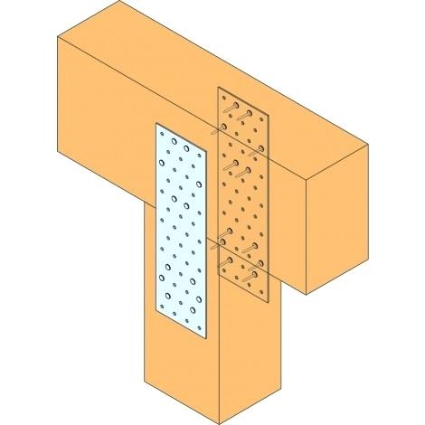 TRUSS-Nagelstempel-Pressholz-Stecker verzinkte Stahlverbinderplatten für Holz