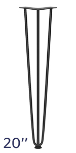 Schwere Haarnadel M&ouml;bel Beine